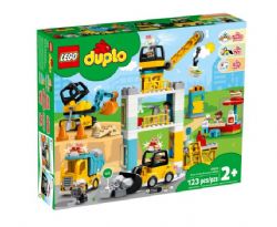 LEGO DUPLO TOWN - LA GRUE ET LES ENGINS DE CONSTRUCTION #10933